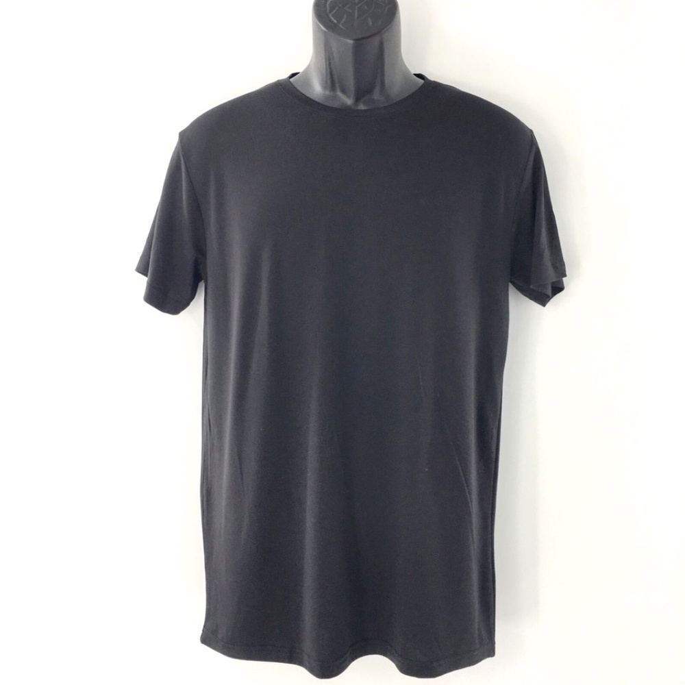 Spyder Mens Loungewear T- Shirt Black Soft Sleep Top Tagless Sz M